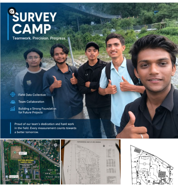 Survey camp team at ERC Dharan